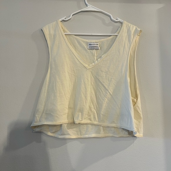 Urban Outfitters Tops - Off-White Cropped Tank🍁